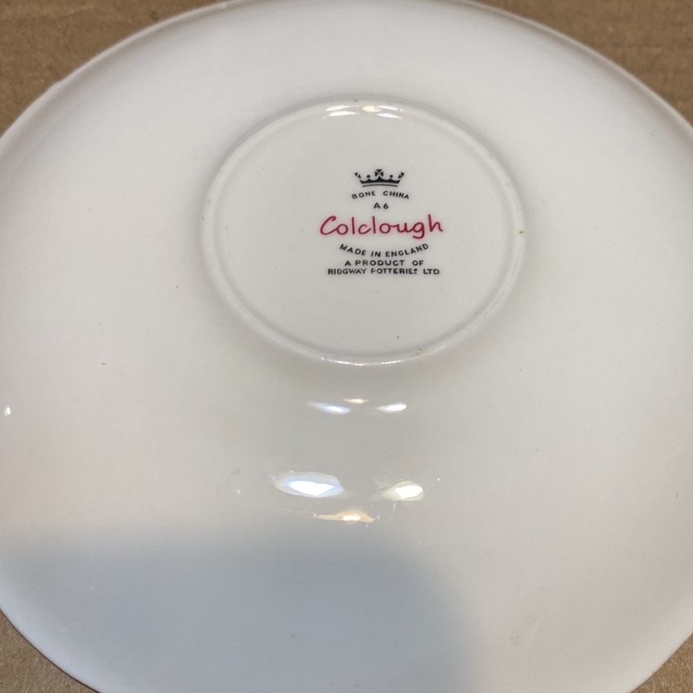 Colcough cup and saucer - Picture 8 of 8